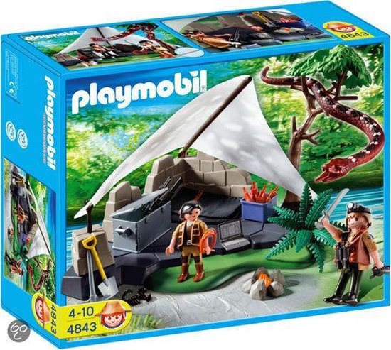 Playmobil Base des chasseurs de trésors - 4843 | bol.com
