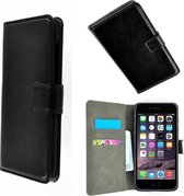 Apple iPhone 6(S) Plus Wallet Bookcase hoesje Zwart