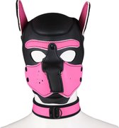 Banoch - Lindo Perrito Rosa Neoprene - masque de chien chiot jouer en néoprène rose