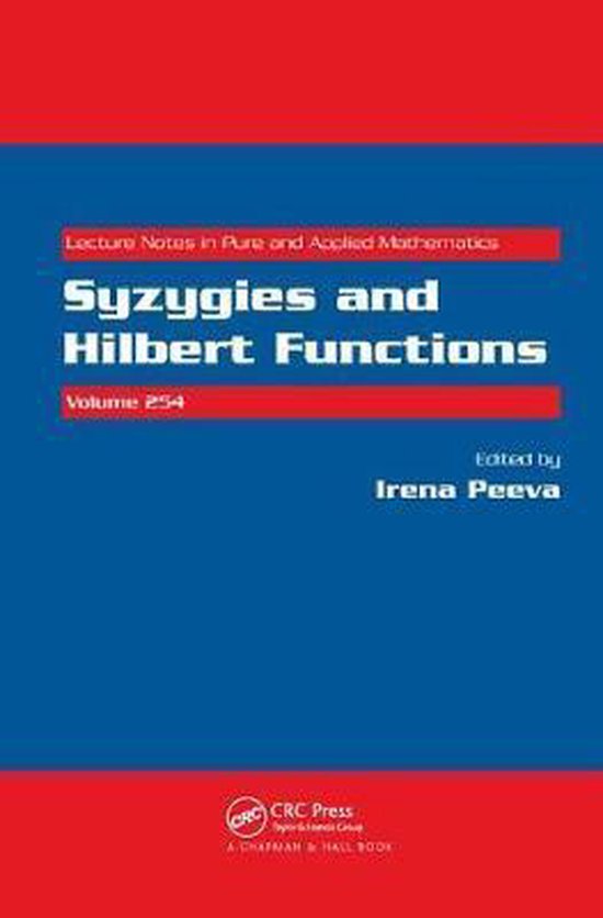 Lecture Notes In Pure And Applied Mathematics Syzygies And Hilbert