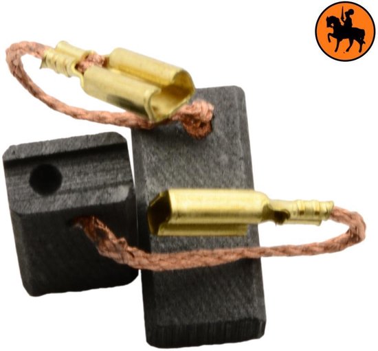 Jeu de balais de charbon pour AEG Grinder 368431 - 5x8x16.5mm