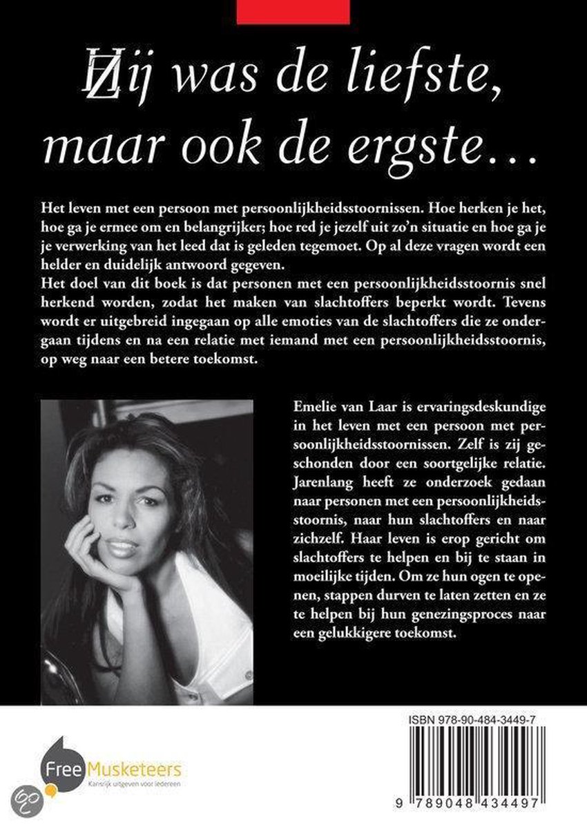 Hij/zij was de liefste...maar ook de ergste... - back cover