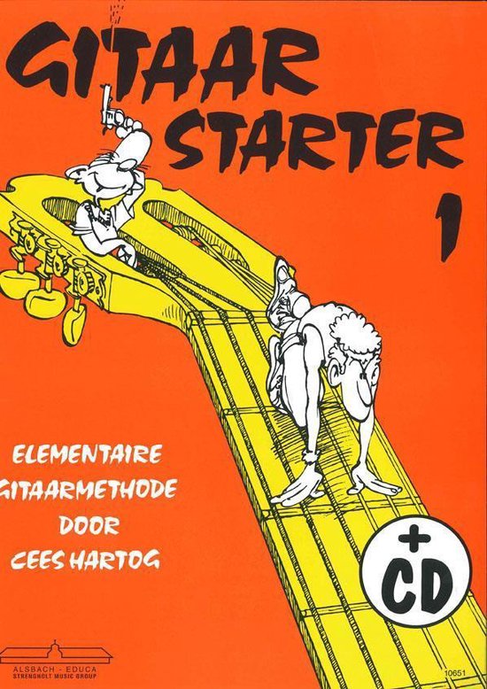 Boek cover Gitaar Starter Deel 1 van Cees Hartog (Paperback)