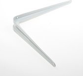 Dulimex ES 13002 Plankdrager staal geperst 250 x 300mm wit gelakt 0513.101.2530