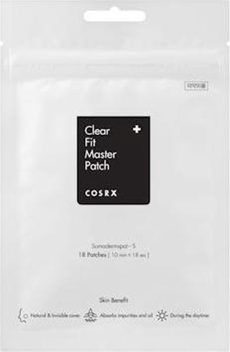 CosRx Clear Fit Master Patch (18 stuks) - CosRx