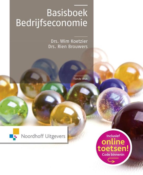 Basisboek Bedrijfseconomie Ebook Wim Koetzier Boeken Bol Com