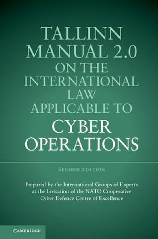 Tallinn Manual 2.0 on the International Law Applicable to Cy ... - cover