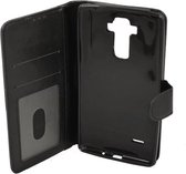 Zwart Book Case Hoesje voor LG G4 stylus