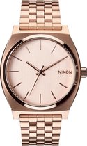 Nixon A045897 Time Teller all rose gold - Horloge - 42mm - Rosé