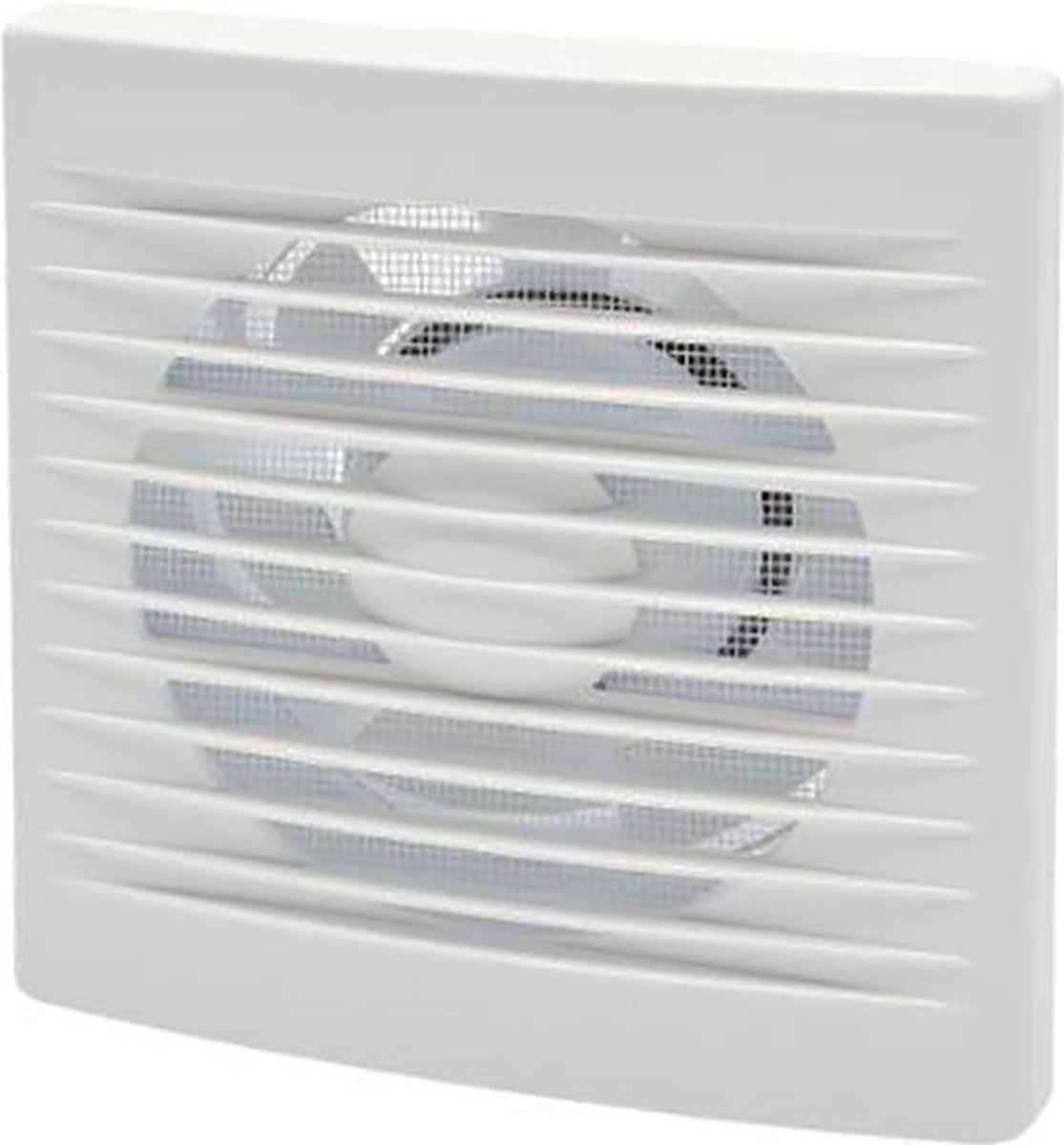 SENCYS ventilator Basic met hor voor muur of plafond Ø125mm wit | bol.com