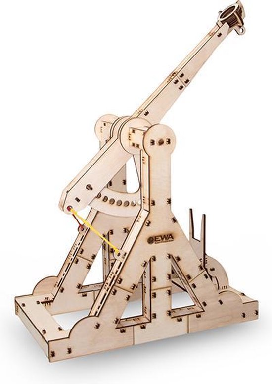 Eco-Wood-Art Trebuchet - Houten Modelbouw