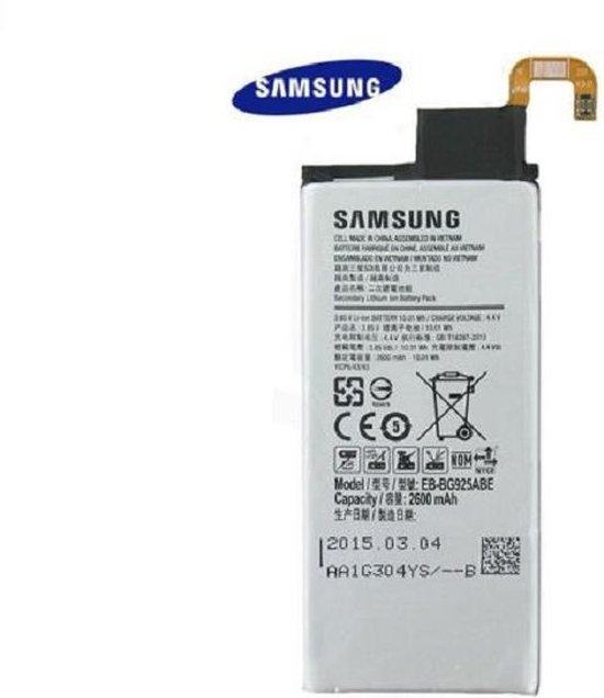 Samsung Batterij/Accu voor Samsung Galaxy S6 Edge G925 | bol.com