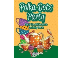 Polka Dots Party Spot the Difference Activity Book