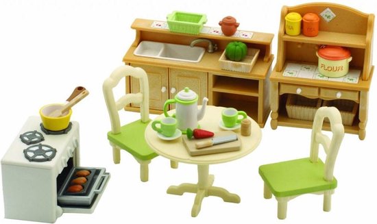 Sylvanian Families Dining Room set - 2951 | bol