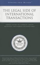 The Legal Side of International Transactions