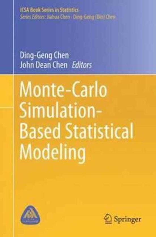 MonteCarlo SimulationBased Statistical Modeling 9789811033063 Boeken bol