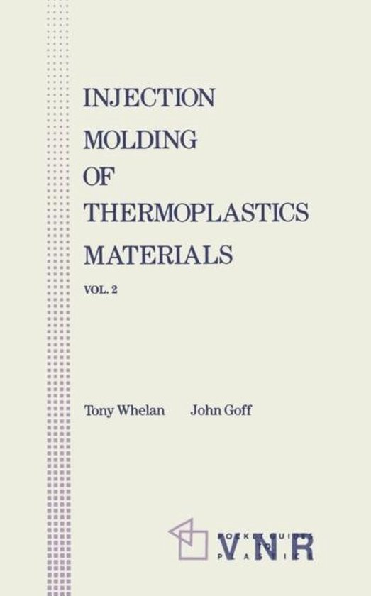 Injection Molding of Thermoplastic Materials - 2 - cover