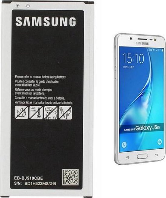 PaxxMobile Batterij/Batterij voor Samsung Galaxy J5 2106 J510 | bol.com