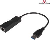 Netwerkadapter USB 3.0 ADAPTER LAN RJ45 ETHERNET MCTV-581 10/100/1000 Mbps