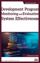 Business Science Institute - Development Program Monitoring and Evaluation System Effectiveness