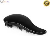 DEKMA - Haarborstel - Antiklit - Detangler hairbrush - Haar - klit - borstel - ZWART