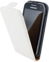 Mobiparts Premium Flip Case Samsung Galaxy Ace 2 White