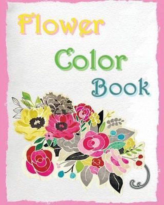 Flower Color Book, Ann Marie 9781533294388 Boeken