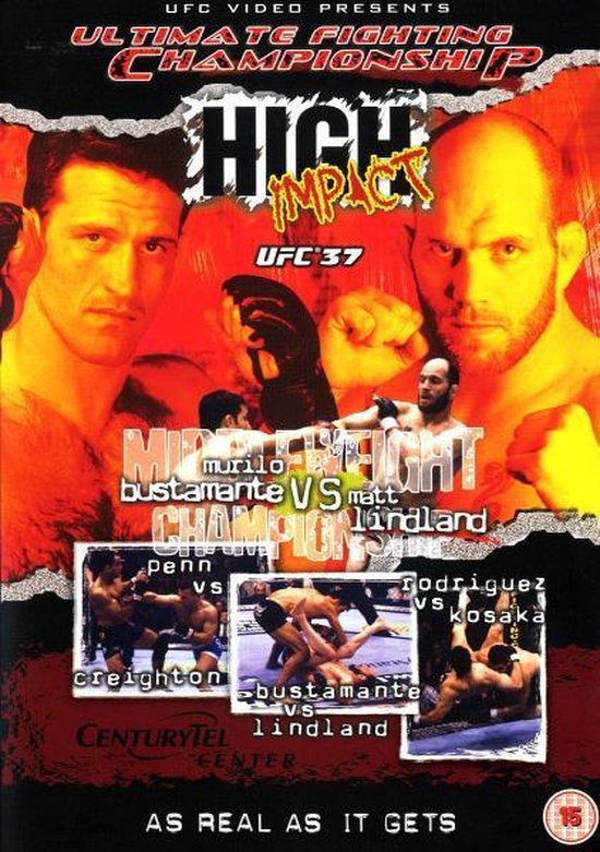 Cover van de film 'UFC 37'