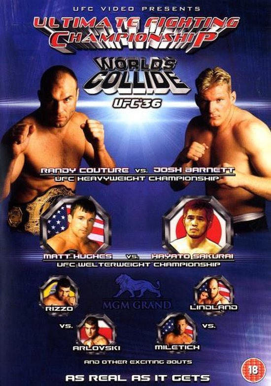 Cover van de film 'UFC 36 -  Worlds Collide'