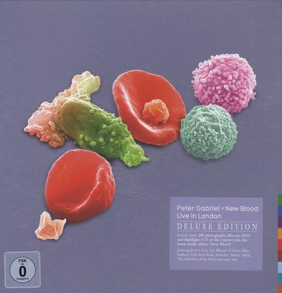 Cover van de film 'Peter Gabriel - New Blood Live In London'