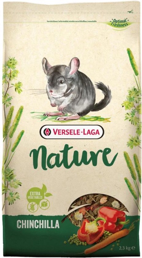 Versele-Laga Nature Chinchilla - Nourriture pour Chinchilla - 2,3 kg |  bol.com