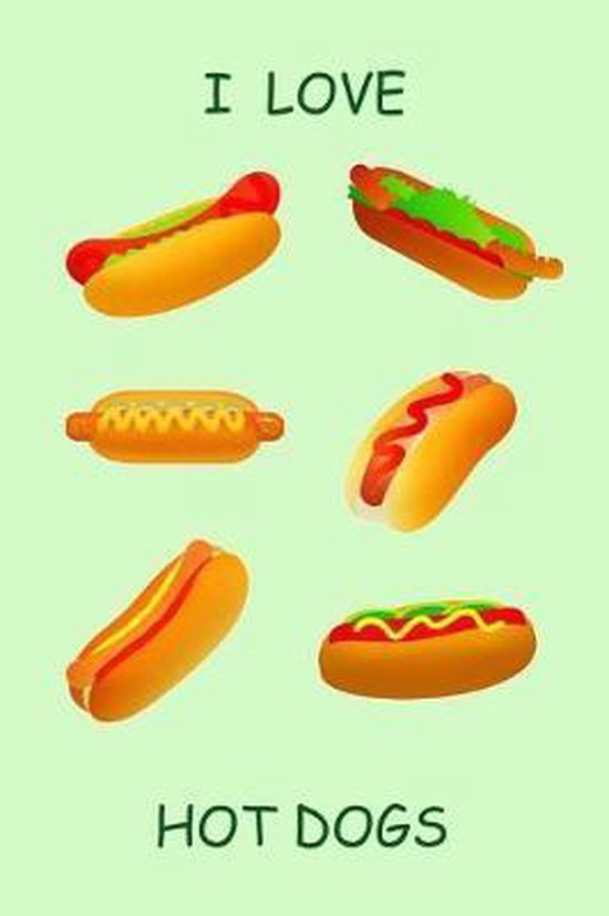 I Love Hot Dogs, Db Press 9781096478171 Boeken