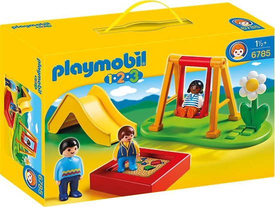 Playmobil 1.2.3. Aire de jeux pour la maternelle - 6785