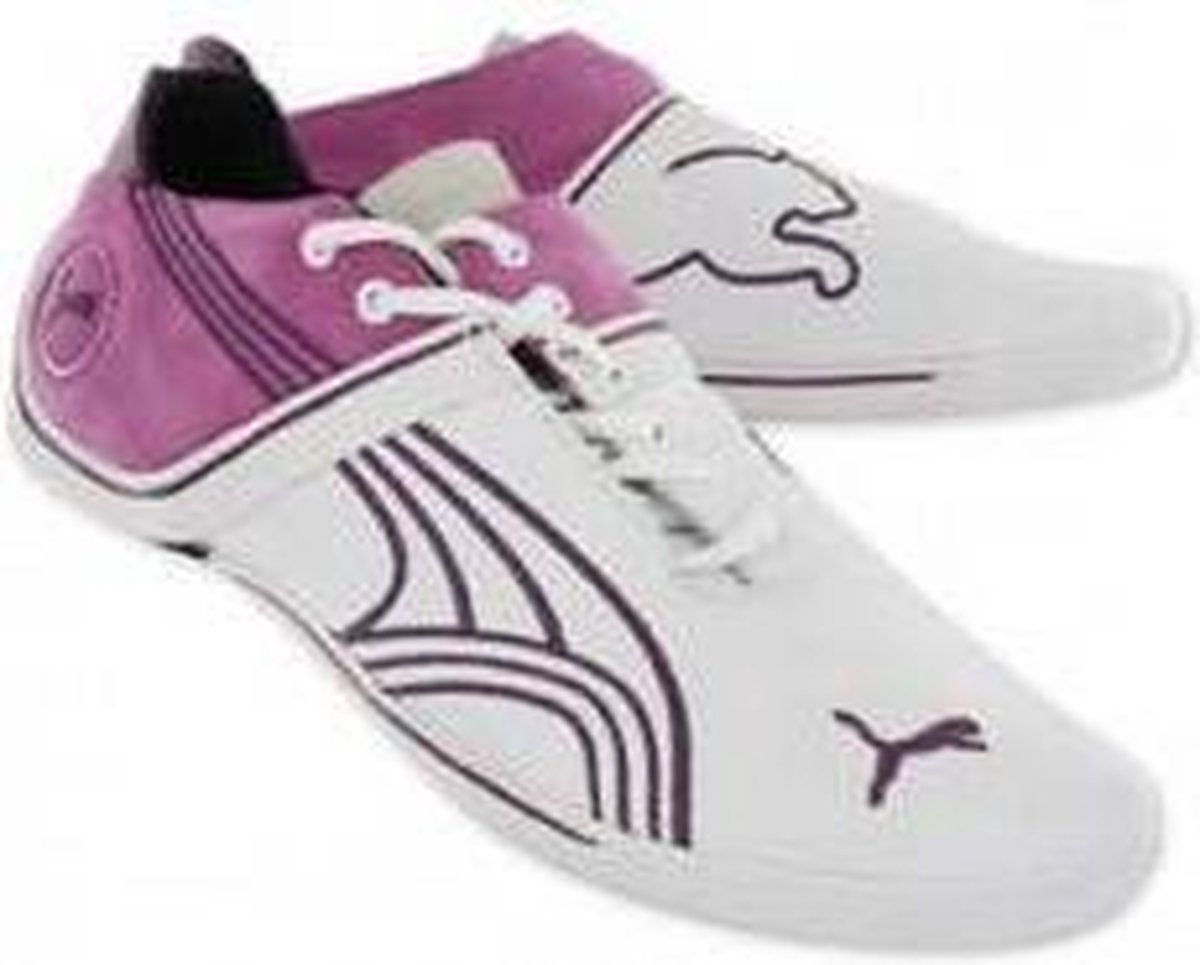 Puma Future Cat Remix Sneaker Dames Wit Roze Maat 5 (38)