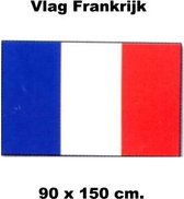 Vlag Frankrijk 90x150cm Best Value