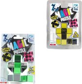 Clown Magic Puzzle 3d 24 Dlg Geel + Puzzle 3d 24 Dlg Groen