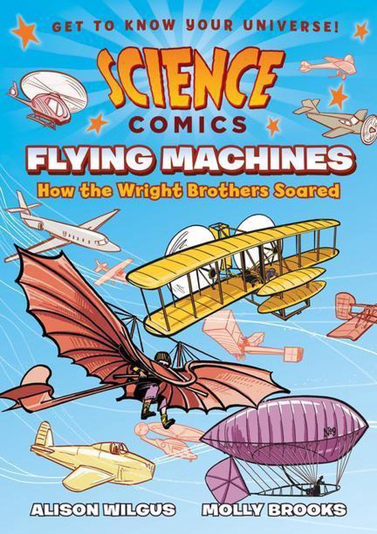 Science Comics - Science Comics: Flying Machines - cover