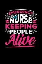 Emergency Nurse Keeping People Alive