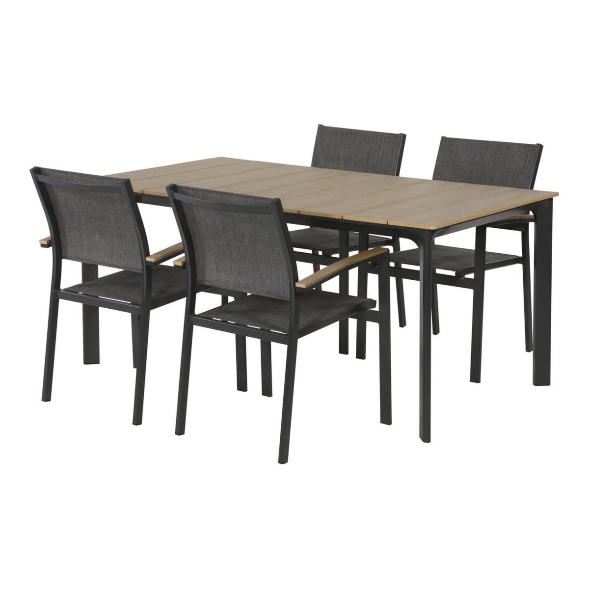 Lesli Living Outdoor Living Tuinstoel Arezzo - Antraciet