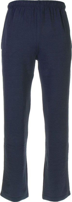 Donnay Sweatpants jambe droite fine qualité - Pantalon de sport - Homme - Taille L - Bleu foncé