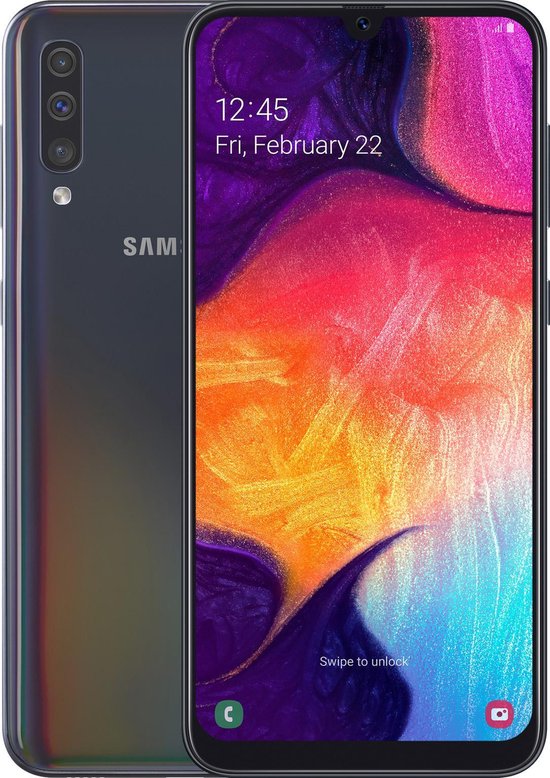 af hebben vorst draad Samsung Galaxy A50 - 128GB - Zwart | bol.com