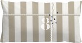 Stapelgoed Buttons - Sierkussen décoratif - Marron - 60x30