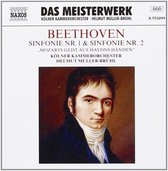 Kölner Kammerorchester, Helmut Müller-Brühl - Beethoven: Sinfonie No.1 & 2 (CD)