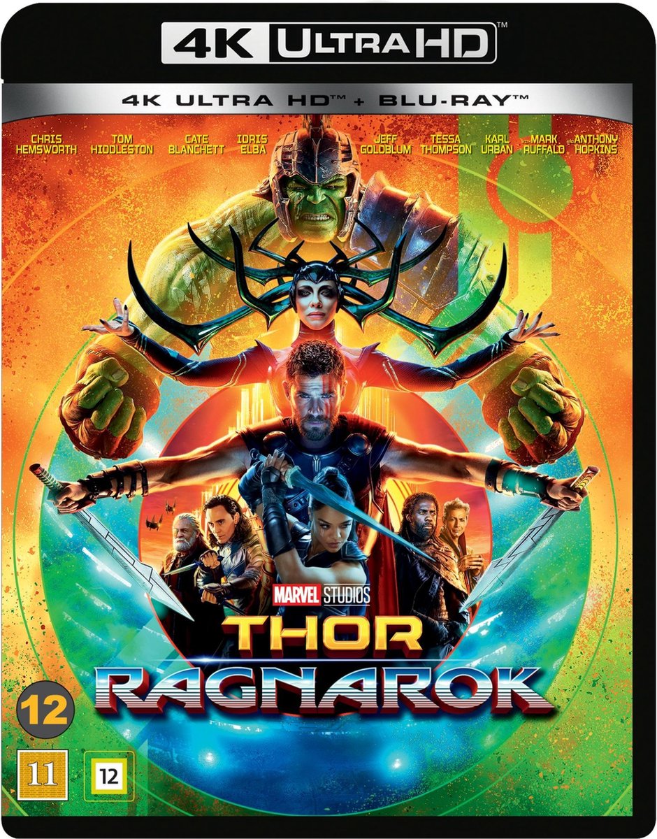 Thor 3: Ragnarok (4K UHD blu-ray) (Import)-