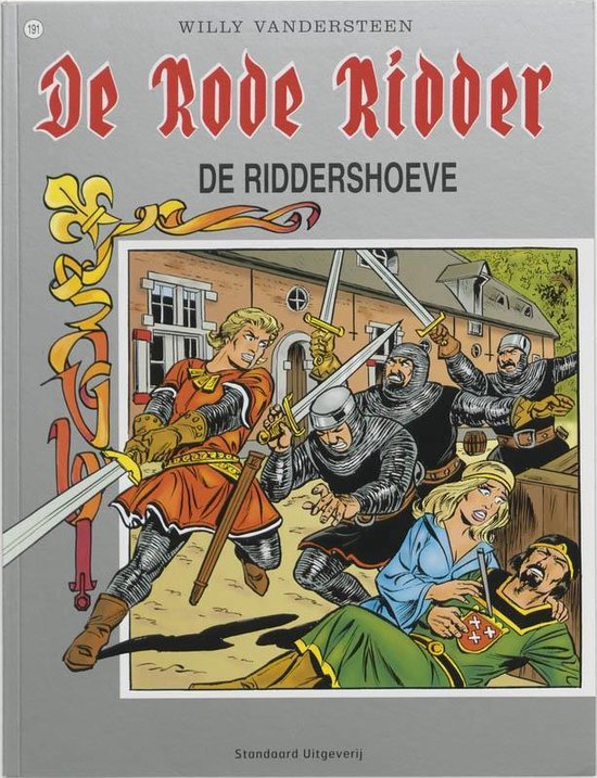 Cover van het boek 'Rode Ridder 191 Riddershoeve' van Willy Vandersteen en Karel Biddeloo