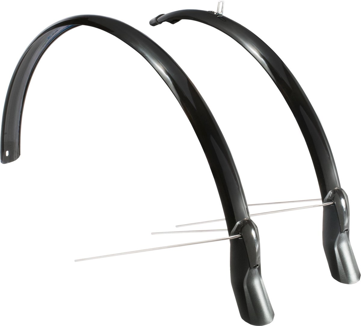 Eurofender Scatto spatbordset 28" x 51 mm - Zwart