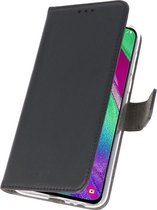 Wallet Case Hoesje voor Samsung Galaxy A40 Zwart