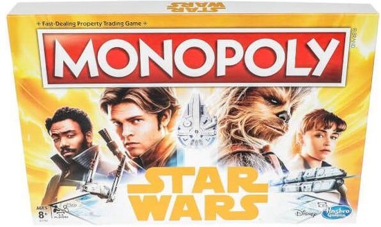 Thumbnail van een extra afbeelding van het spel Monopoly Star Wars Han Solo - Bordspel