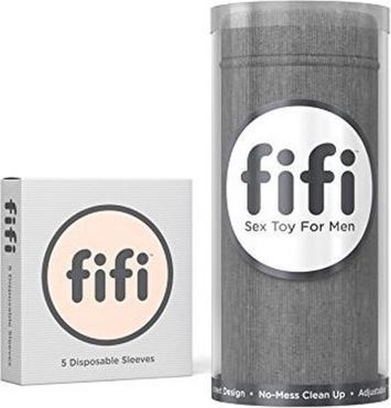 Fifi - Masturbator met 5 Sleeves - Grijs | bol