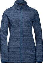 Jack Wolfskin Aquila Altis Women - dames - fleecevest - maat S - blauw